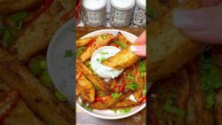 Crispy Potato Wedges (Airfryer)#recipe #food #airfryer