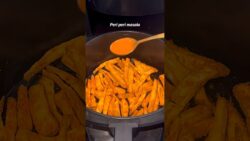 Crispy Sweet Potato Fries in Air Fryer 🔥