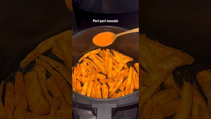 Crispy Sweet Potato Fries in Air Fryer 🔥