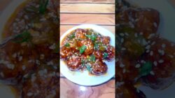 Crispy Veg Manchurian | Easy Indo Chinese Dinner Recipe Air Fryer #recipe #cooking #shorts #food