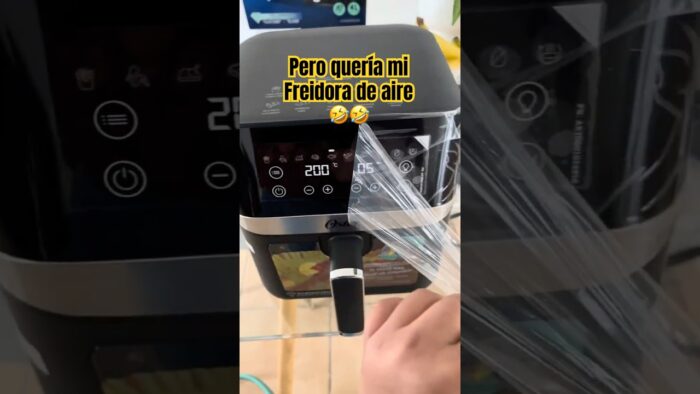 Cuando te compras una Airfriyer 🤣💅#vlog #amadecasa #receta #airfryer #humor #vidarealsinfiltro