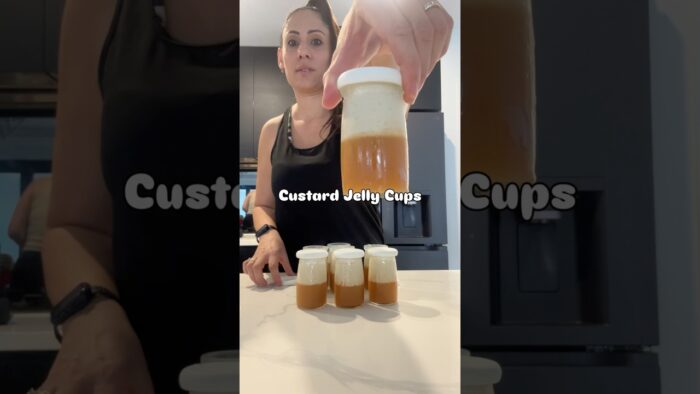 Custard Jelly Cups From Scratch
