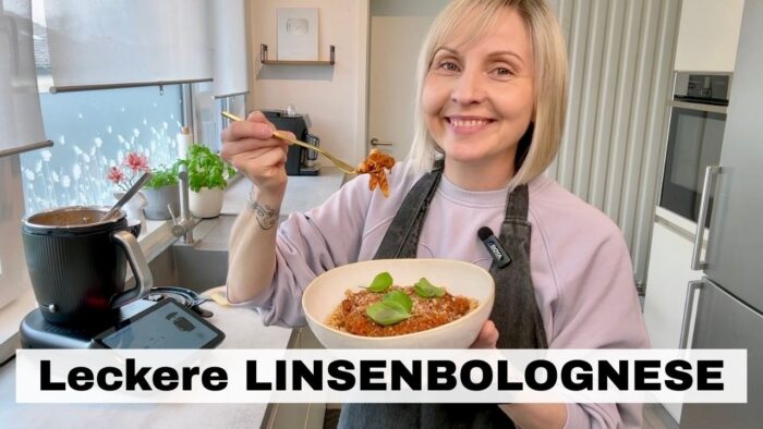 ‼️Das wirst du LIEBEN! 😋 Leckere LINSENBOLOGNESE – unfassbar gut – Thermomix® TM5/TM6/TM7