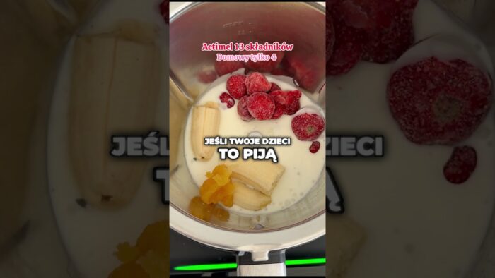 Domowy ACTIMEL 🩷 #actimel #koktajl #shake #thermomix #przedstawicielthermomix