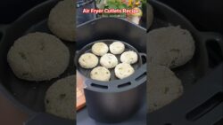 Easy Air Fryer Cutlet Recipe | Less Oil Fish Cutlets #shorts