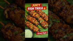 Easy Air Fryer Fish Tikka Recipe #shorts #shortvideo