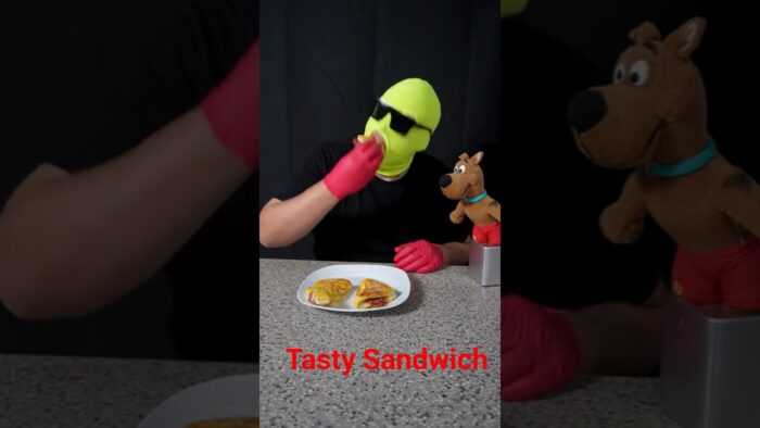 Easy Air Fryer Method for Tasty Sandwich 🥪             #shorts