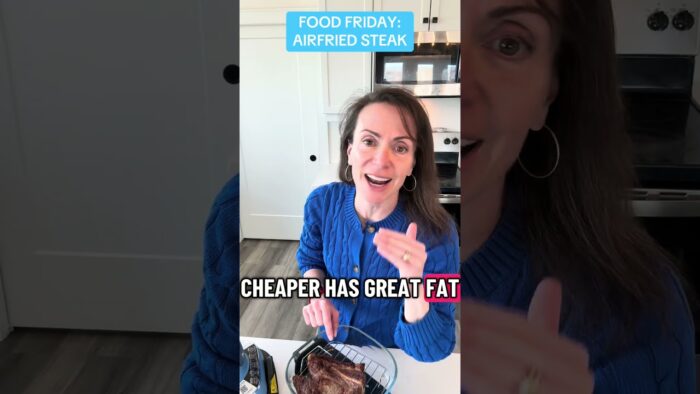 FOOD FRIDAY: AIR FRIED STEAK #carnivore #cooking #ketodiet #carnivorediet #steak #beef #recipe #fast