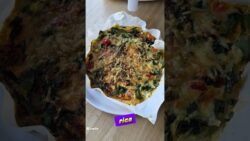 🍳 FRITTATA SALUDABLE EN FREIDORA DE AIRE #recetasparadiabeticos #comidasaludable #diabetescontrol