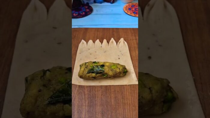 Flower Samosa in Airfryer #airfryerrecipes #airfryer #samosarecipe #shortsviral #samosa #recipe #yt
