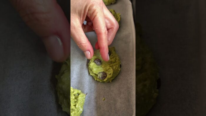 Galletas de AGUACATE 🥑 4 ingredientes #easyrecipes #recetavegana #lowcarb c