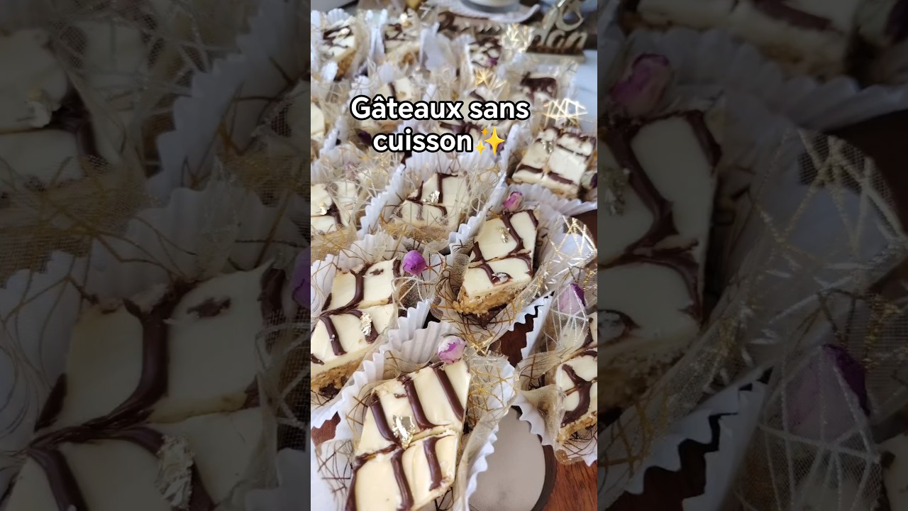 Gâteaux sans cuisson zelig recette ramadan 27 détails en description 💫 ...