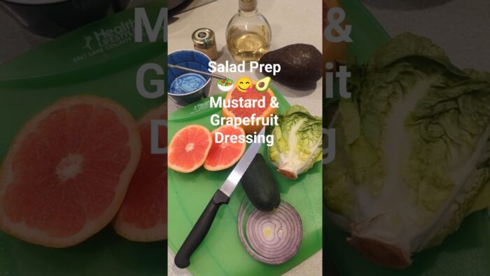 🥑🥗 Grapefruit & Avocado Salad for One or Two