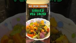 Grilled Veg Salad in Air Fryer  | Healthy Recipe