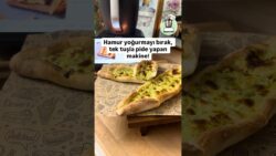 Hamur yoğurmayı bırak tek tuşla pide yapan thermomix