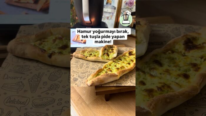 Hamur yoğurmayı bırak tek tuşla pide yapan thermomix