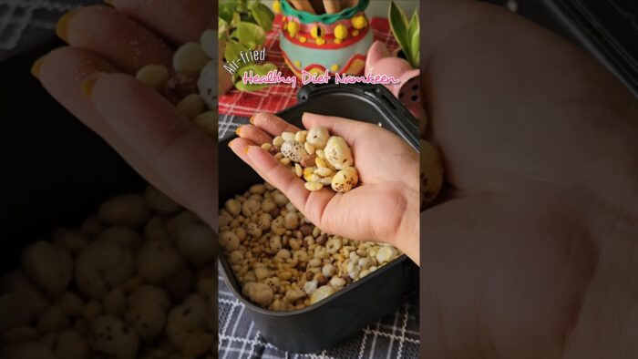 Healthy Diet Namkeen in Air Fryer | एयर फ्रायर में बनाएं पौष्टिक नमकीन