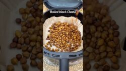 High Protein Chana Jor Garam Recipe in Airfryer 👌#ytshorts #airfryer #shorts #shortsfeed  #shorts