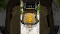 High Protein Egg & Cheese Veggie Omelette in Air Fryer | Healthy Weight Loss Breakfast