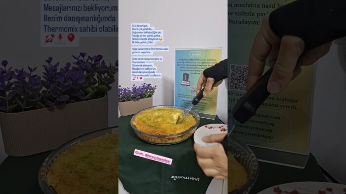 İlk Defa Evde Künefe Yaptım | Thermomix | Mutfak Makinesi | thermoylayemekyap