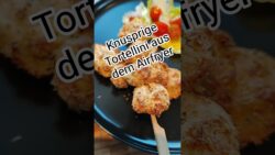 Knusprige Tortellini aus dem. Airfryer #airfryer #recipe #diy #vegetarisch #easyrecipe #heißluft