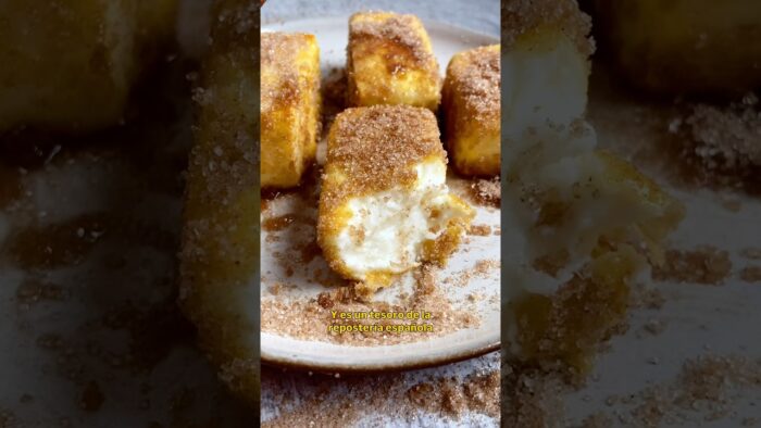 Leche frita #recetasespañolas #recetas #recetasespaña  #recetasfaciles #viral