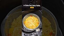 Let’s Try Masala Cheese Maggi In Air Fryer #trending #viral #food #shorts
