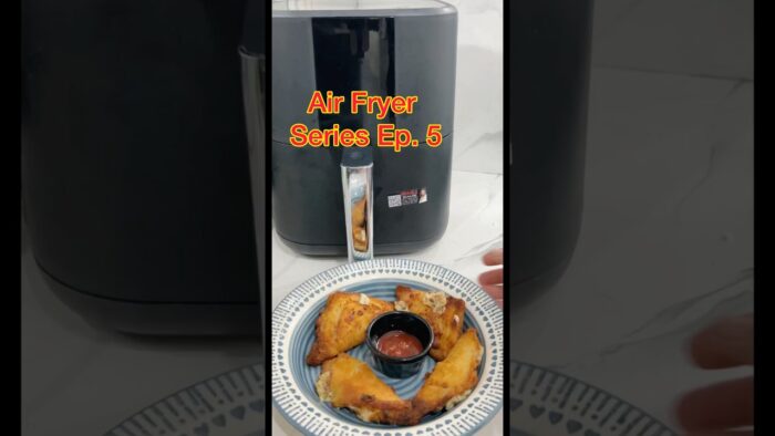 Loaded Cheese Pocket-Air Fryer Series Ep. 5 #food #recipe #snacks #trending #viral #ytshorts