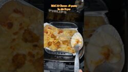 MAC & Cheese 🧀 Pasta Recipe  in Air Fryer 🫶 #ytshorts #trending