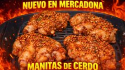 🔥MANITAS DE CERDO AL AJILLO🔥EN 15 MINUTOS✅️NUEVO EN MERCADONA «PROBAMOS»¿MERECE LA PENA?