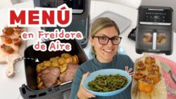 MENÚ COMPLETO en FREIDORA de AIRE Moulinex EASY FRY SILENCE