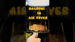 Mac & Cheese Recipe in Air Fryer 🍝 #airfryerrecipes #recipe #trending