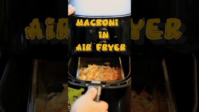 Mac & Cheese Recipe in Air Fryer 🍝 #airfryerrecipes #recipe #trending