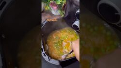Matar pulao in air fryer #shorts #yrshorts #pulao #recipe