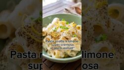 🍋 Mezze maniche ricotta e limone cremose TM7 #bimbyricette #ricetteveloci