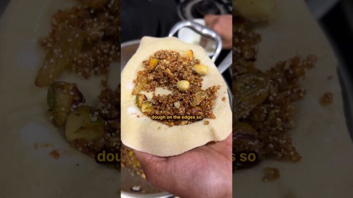 Mi receta de Gujiya frita al aire | Un aperitivo para Holi que no te puedes perder en 2026 #shorts