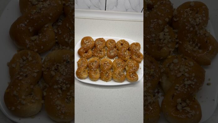 Mucenici de post la air fryer #delicious #recipe #cake #dough #dessert #depost