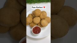 No Deep Fry Peas Kachori #shorts #airfryerrecipes #peaskachori #jhilmelodykitchen