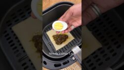 No Fry Egg Puff Pastry l Egg Patties Recipe in Air Fryer😋#shorts #viral #trending #ytshorts #youtube