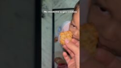 No sugar banana oats cookies | Air fryer 10 mins #healthysnacks