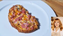 Pan con huevo y queso en freidora de aire | Receta fácil #freidoradeaire #airfryer