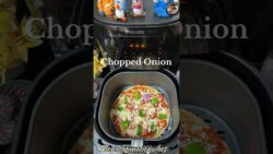 Papad Pizza Recipe in Air Fryer 👌 #healthyhabits #papad #pizza #viral #viralrecipe #trending #yt