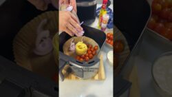 Pasta cremosa 🔥 hecha en freidora de aire #recetas
