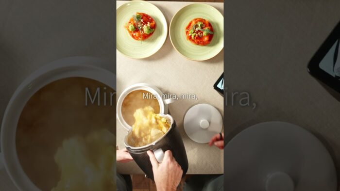 Pepa Muñoz y Fabián León sirven la segunda receta, ¡y está increíble!✨