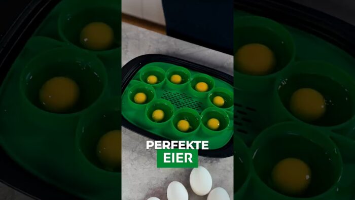 Pochierte Eier kinderleicht im Thermomix #eier #thermomix #thermomixtm7