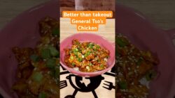 Pollo General Tso (sin freír) | Receta fácil para entre semana