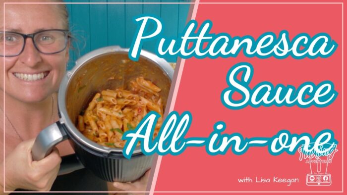 Puttanesca Sauce from the Thermomix Magazine turned into an all in one dish