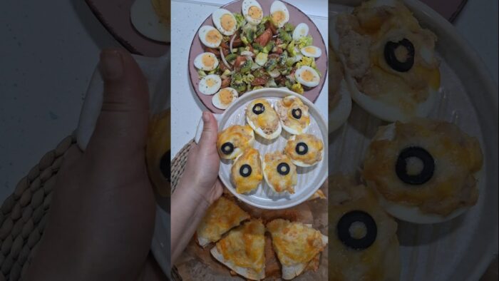 Receta 2 con HUEVOS en Freidora de Aire #shorts #receta #recetasfaciles
