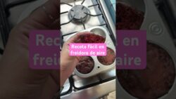 Receta fácil en freidora 🍪#receta #freidoradeaire #postres #recetasfáciles