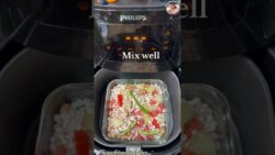 Sabudana khichdi Recipe in Air Fryer 👌#healthyhabits #ashortaday #shotrs #viral #airfryer #ytshort